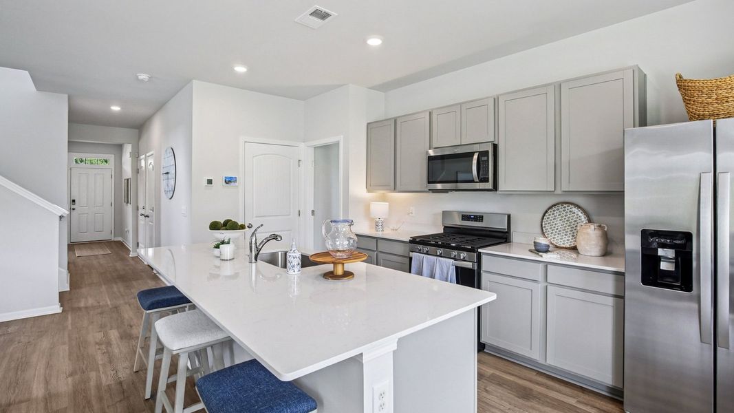 Furnished interior view inside a new home in The Parks, White House (Image 14).