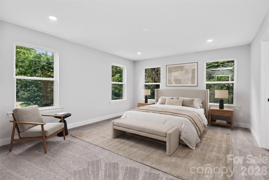 Furnished interior view inside a new home in , Belmont (Image 7).
