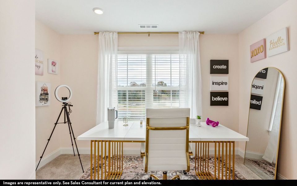 Furnished interior view inside a new home in McCain's Station, Gallatin (Image 23).