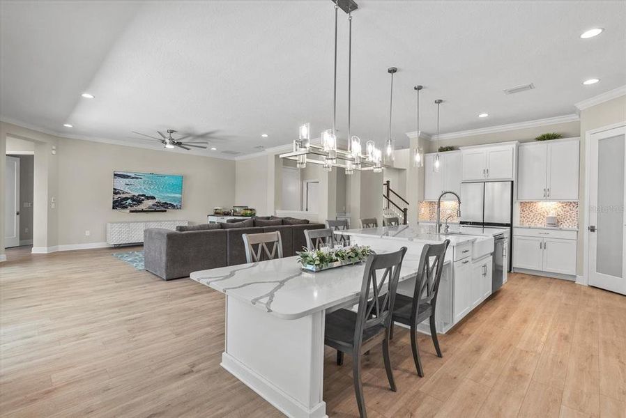 Furnished interior view inside a new home in Crosswind Ranch, Parrish (Image 12).