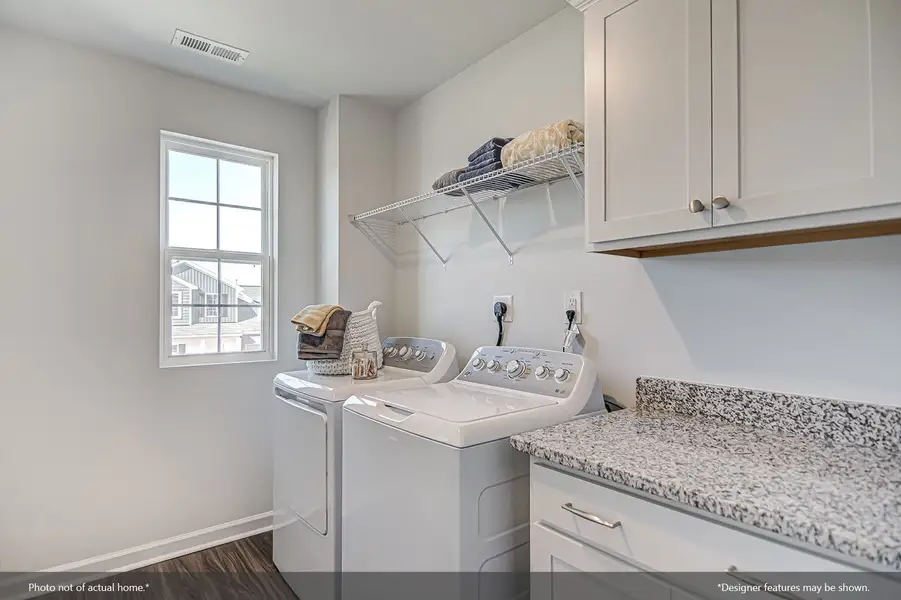 Furnished interior view inside a new home in Langdon Preserve, Angier (Image 11). Furnished interior view inside a new home in Langdon Preserve, Angier (Image 11).