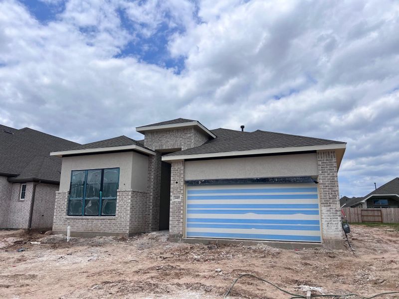 In-progress construction of a new home in Wood Leaf Reserve, Tomball, TX (Image 12).