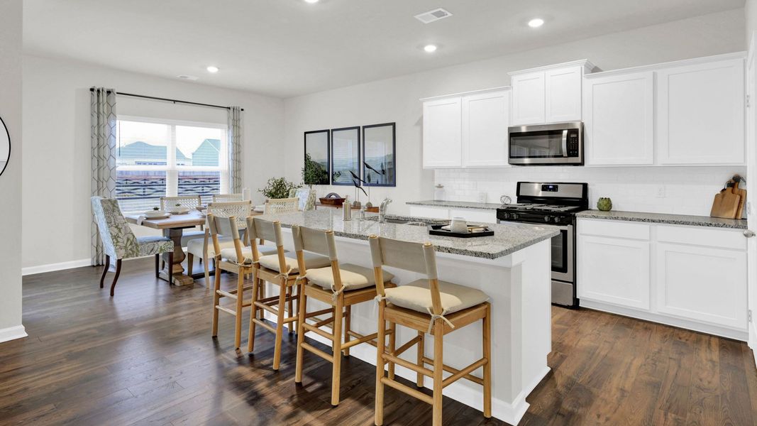 Representative furnished interior of a home built from the Denton by D.R. Horton in Harbor Crest, Ooltewah (Image 13).