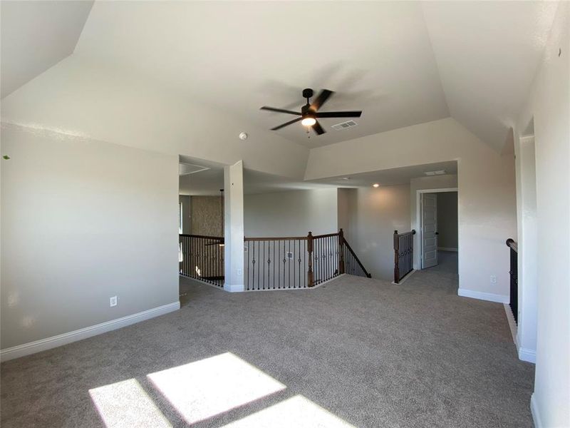 Other view of gameroom perfect for pool table, game tables, or a fun additional living area