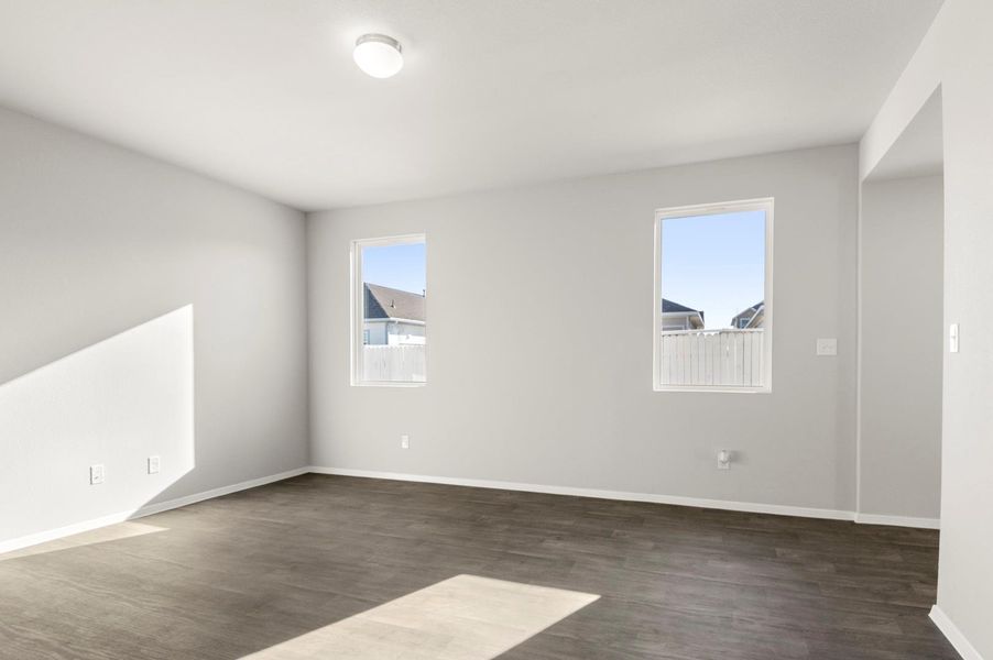 Spacious, unfurnished interior of a new home in Harvest Ridge, Elgin (Image 33). Spacious, unfurnished interior of a new home in Harvest Ridge, Elgin (Image 33).