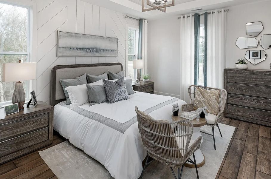 Furnished interior view inside a new home in , Meggett (Image 6).