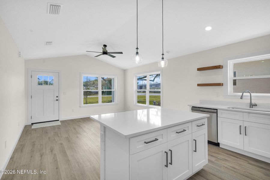 Furnished interior view inside a new home in , St. Augustine (Image 5).