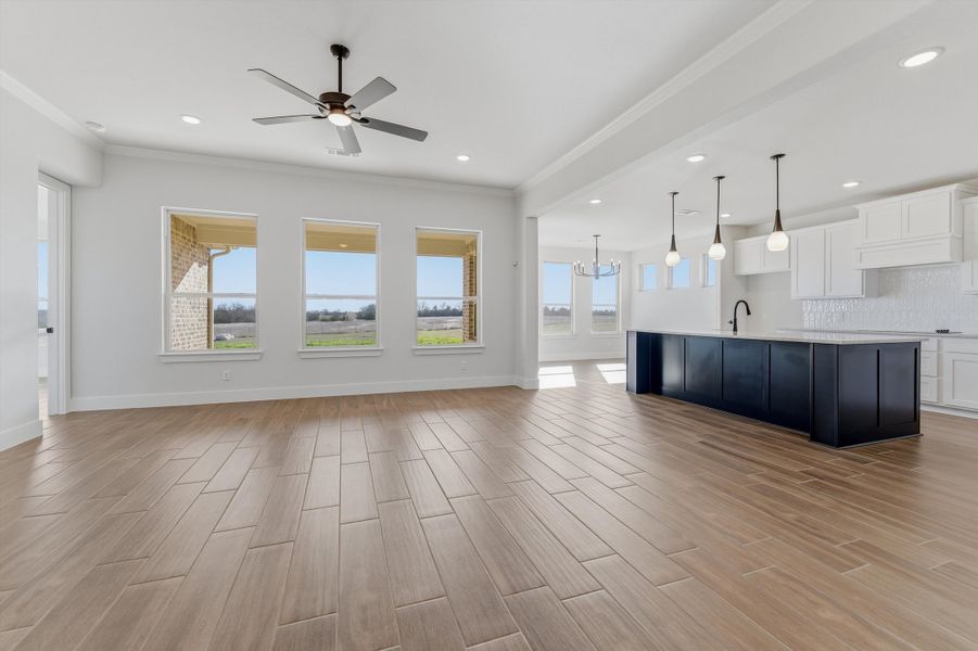Spacious, unfurnished interior of a new home in Fannin Ranch, Leonard (Image 16).