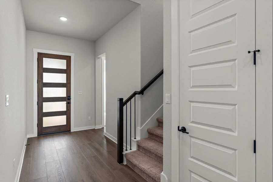 Spacious, unfurnished interior of a new home in Lariat, Liberty Hill (Image 34). Spacious, unfurnished interior of a new home in Lariat, Liberty Hill (Image 34).