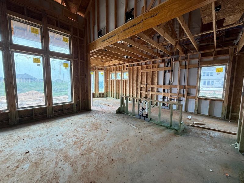 In-progress construction of a new home in Candela, Richmond, TX (Image 6).