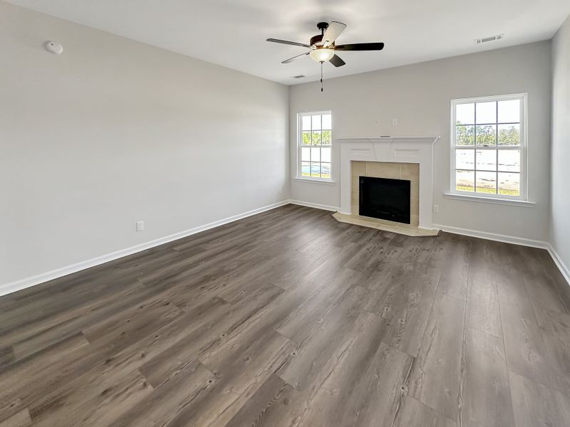 Spacious, unfurnished interior of a new home in Grand Reserve, Ludowici (Image 14).