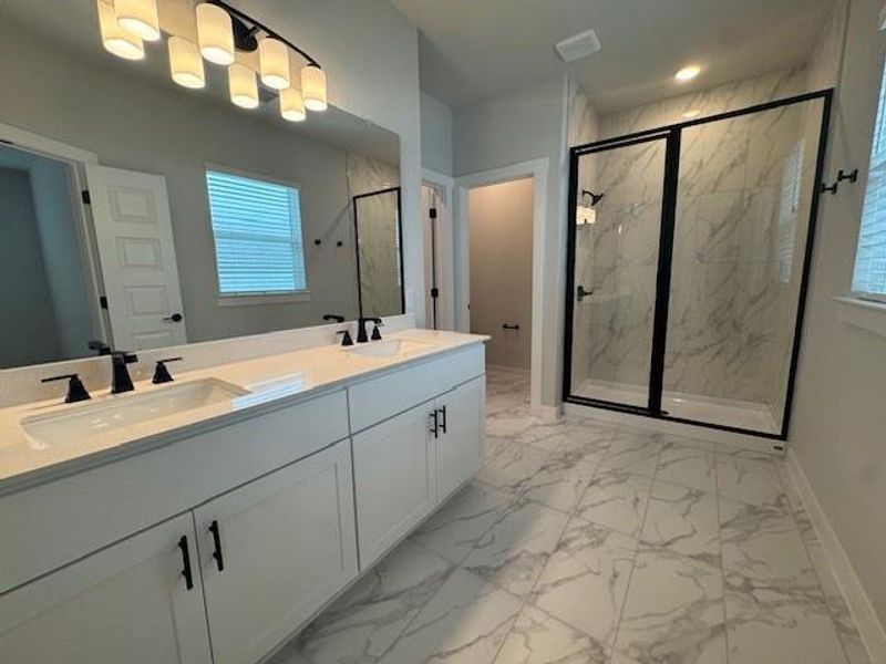 Furnished interior view inside a new home in Park Central, Georgetown (Image 5).