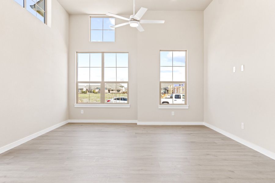 Spacious, unfurnished interior of a new home in Woodbridge Villas, Wylie (Image 10). Spacious, unfurnished interior of a new home in Woodbridge Villas, Wylie (Image 10).