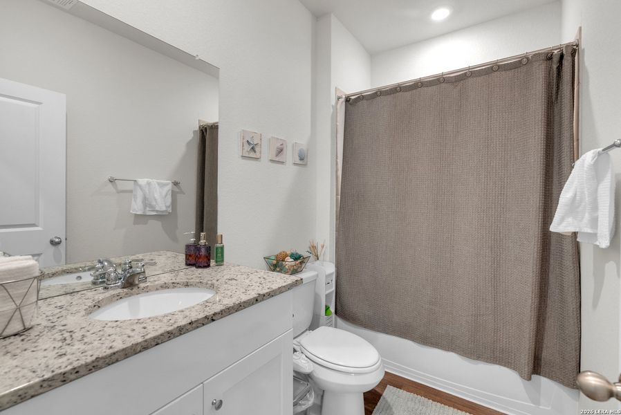 Furnished interior view inside a new home in Langdon, San Antonio (Image 8).