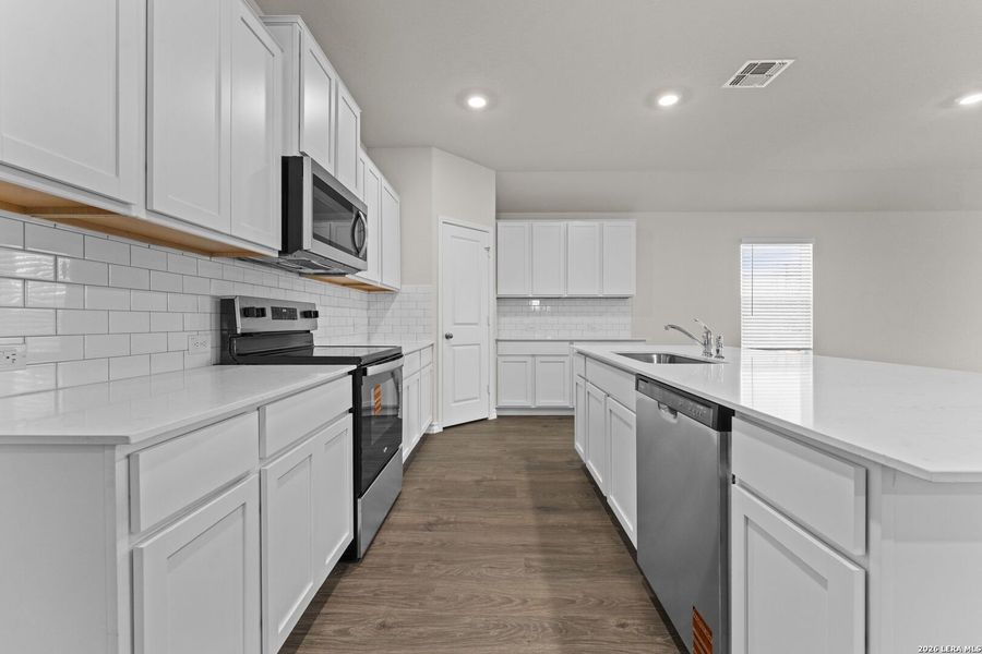 Furnished interior view inside a new home in High Garden, Comfort (Image 8).