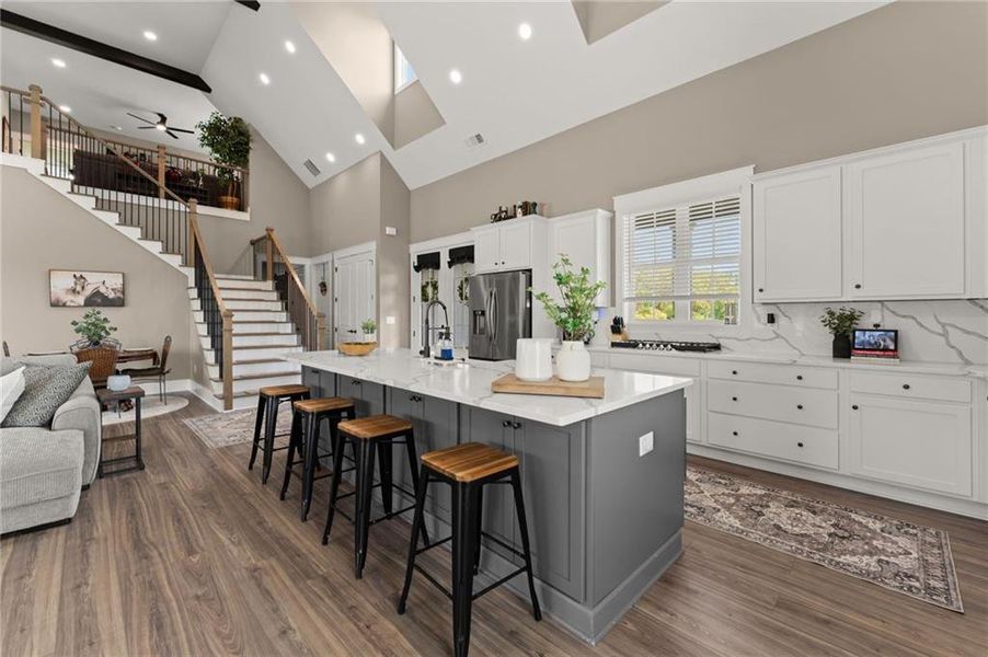 Furnished interior view inside a new home in , Dawsonville (Image 33).