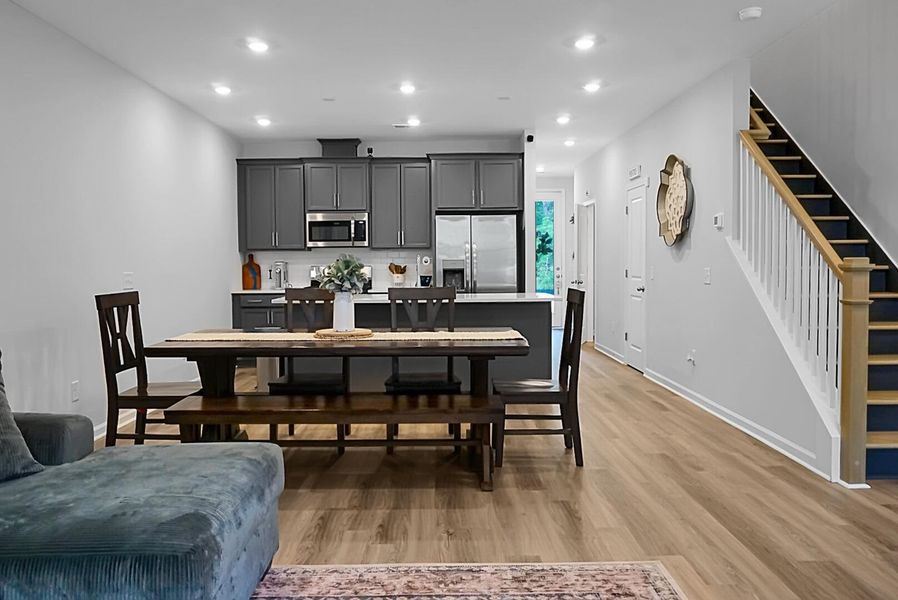Furnished interior view inside a new home in , Summerville (Image 14).
