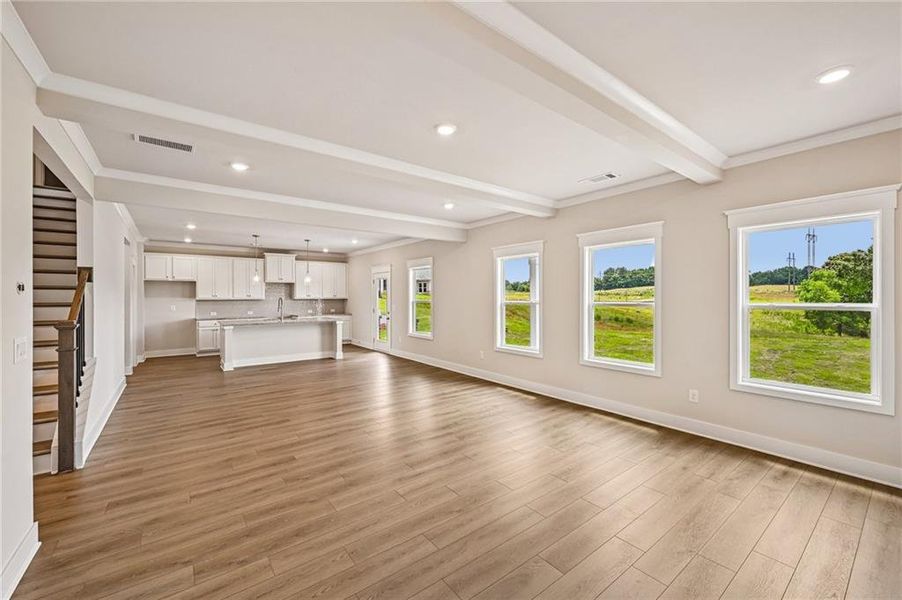 Spacious, unfurnished interior of a new home in Fowler Farms, Auburn (Image 60).
