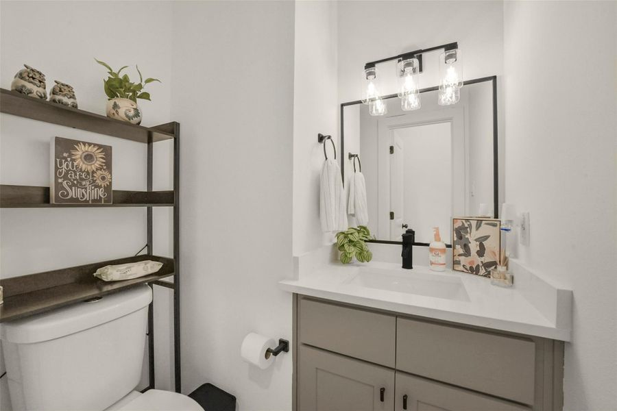 Furnished interior view inside a new home in , Houston (Image 16).