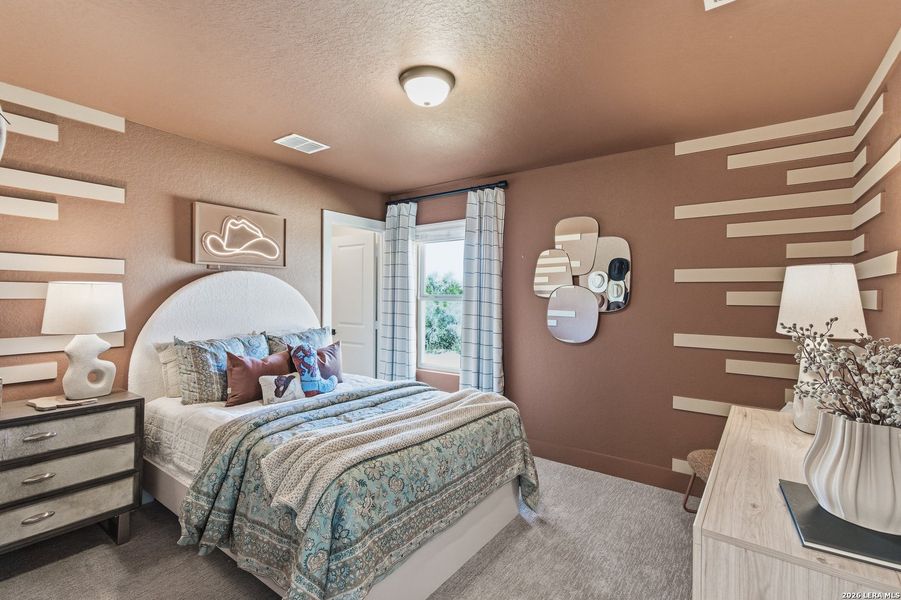 Furnished interior view inside a new home in Prominence, San Antonio (Image 30).