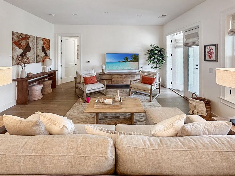 Furnished interior view inside a new home in , Charleston (Image 8).