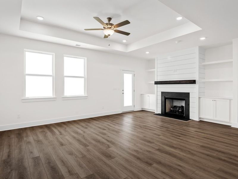 Spacious, unfurnished interior of a new home in Woods Crossing, Gallatin (Image 31).