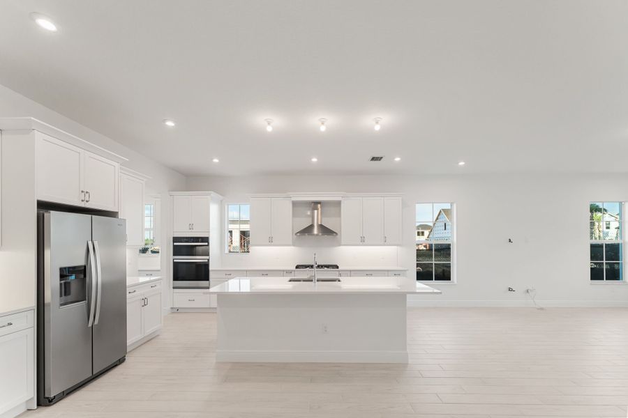 Representative furnished interior of a home built from the Zinnia by Mattamy Homes in Newfield, Palm City (Image 5).