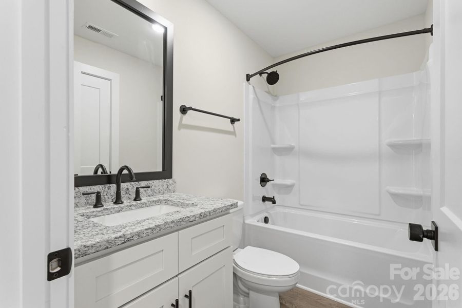 Furnished interior view inside a new home in , Albemarle (Image 6).