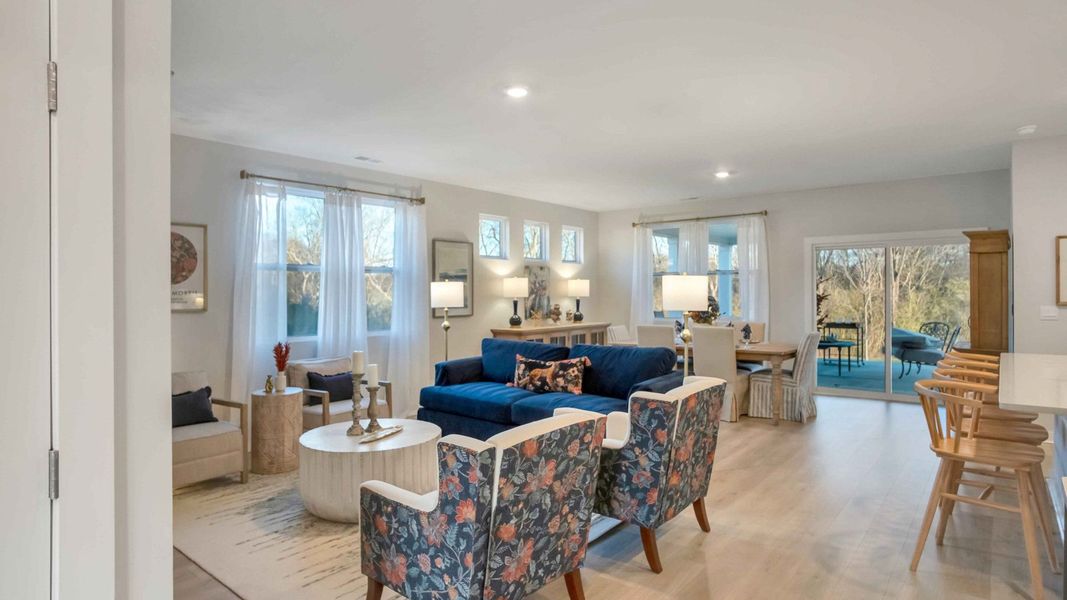 Furnished interior view inside a new home in Nexus South, Gallatin (Image 6).