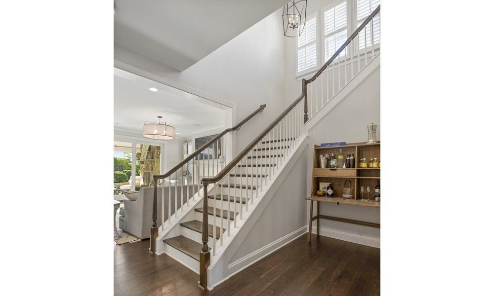 Representative furnished interior of a home built from the Tiburon II by Classica Homes in McLean - Waterfront, Clover (Image 10).