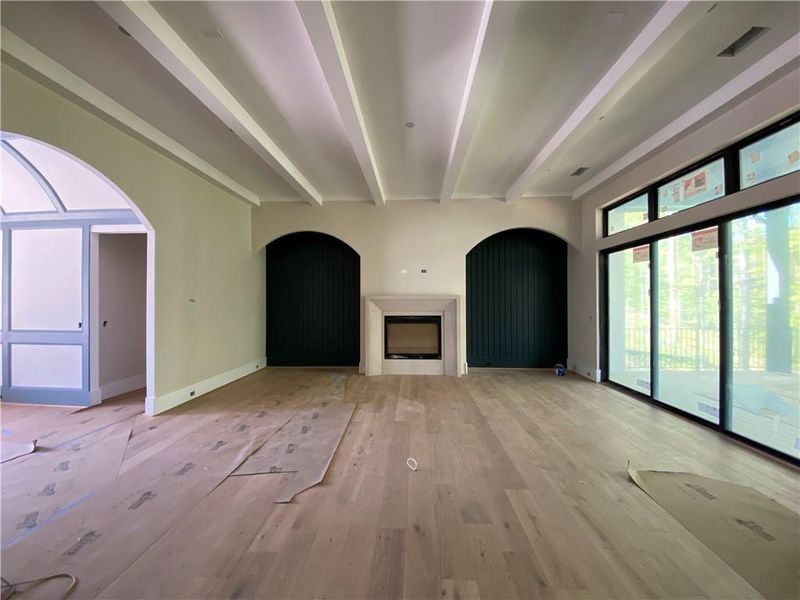 In-progress construction of a new home in , Acworth, GA (Image 53).