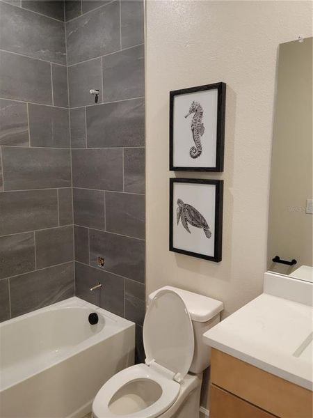 Furnished interior view inside a new home in Brightmore at Wellen Park, Venice (Image 31).