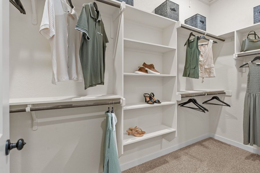Furnished interior view inside a new home in The Crossvine, Schertz (Image 14).
