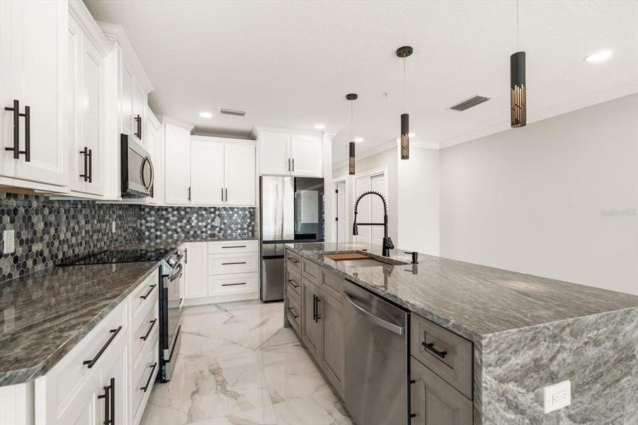 Furnished interior view inside a new home in , Clearwater (Image 10). Furnished interior view inside a new home in , Clearwater (Image 10).