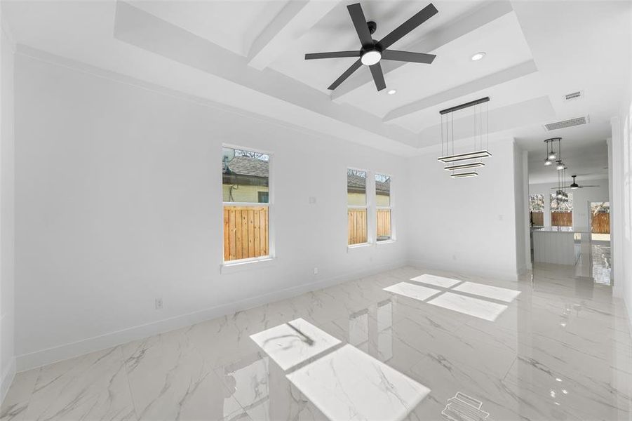 Spacious, unfurnished interior of a new home in , Dallas (Image 16).