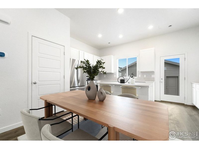 Furnished interior view inside a new home in Liberty Draw, Evans (Image 8).