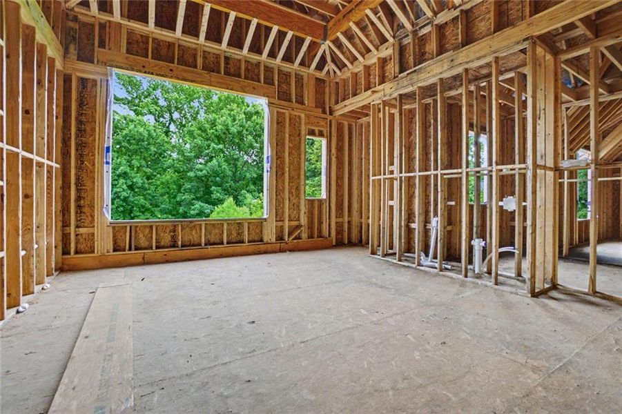 In-progress construction of a new home in , Sandy Springs, GA (Image 12).