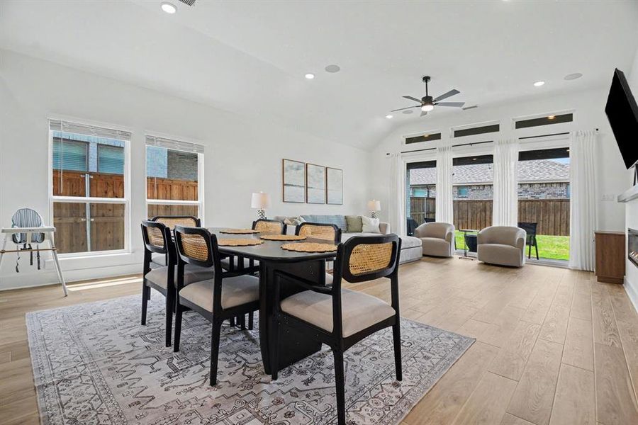 Furnished interior view inside a new home in , Forney (Image 8).