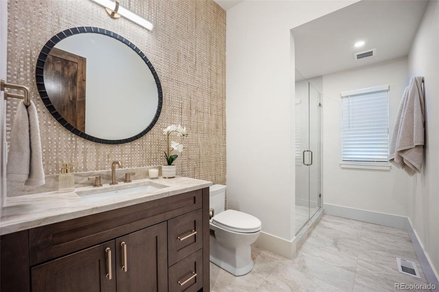Furnished interior view inside a new home in , Colorado Springs (Image 12).