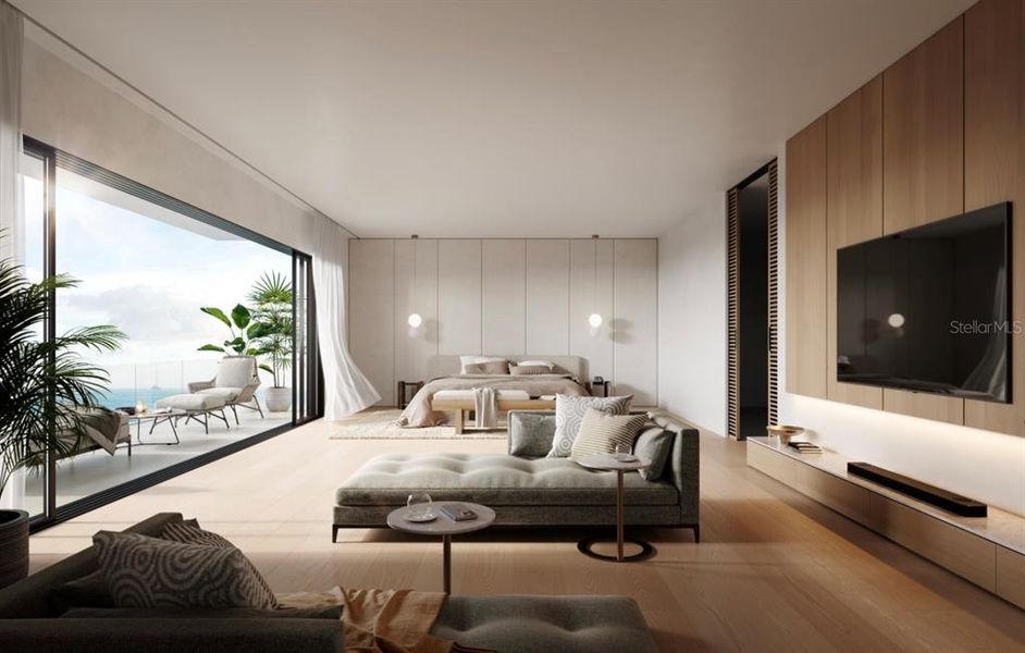 Furnished interior view inside a new home in , Palm Coast (Image 6).