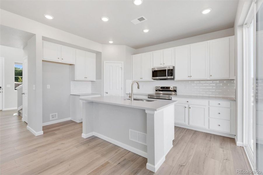 Furnished interior view inside a new home in Cherry Meadows, Brighton (Image 3).