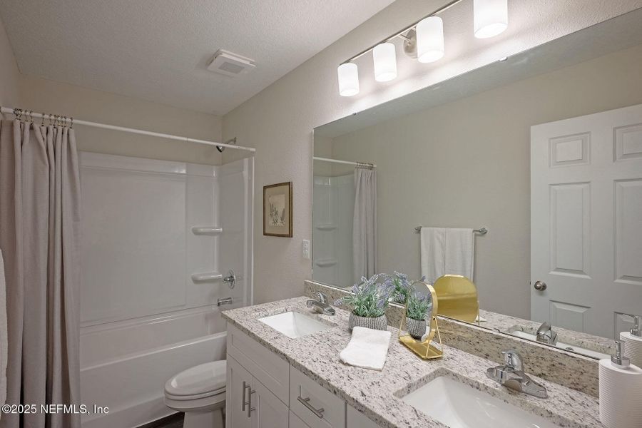 Furnished interior view inside a new home in , Jacksonville (Image 28).