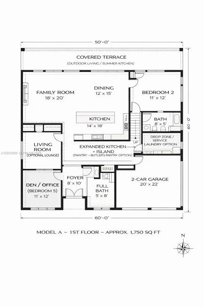 1st Floor Model A 1st Floor Model A
