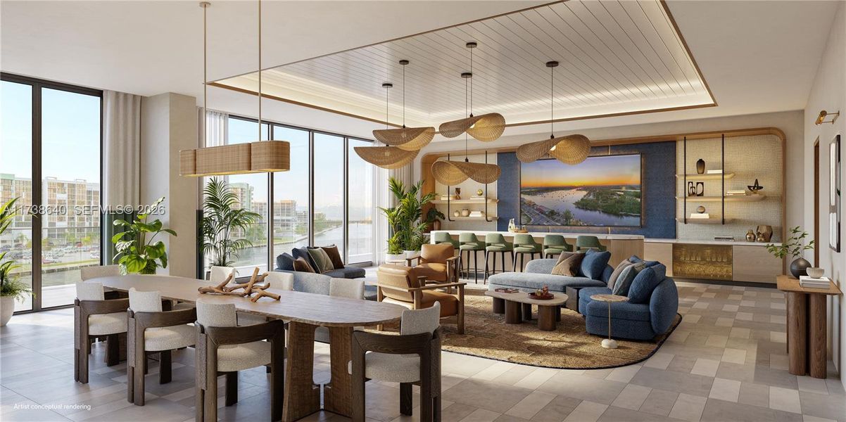 Community amenities in Icon Beach Residences, Hollywood (Image 19).