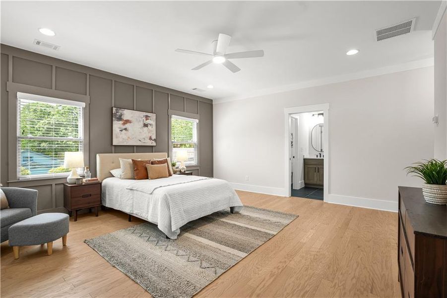 Furnished interior view inside a new home in , Scottdale (Image 36).