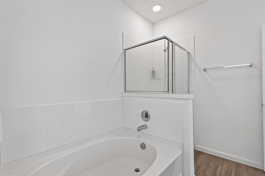 Furnished interior view inside a new home in Marvida, Cypress (Image 15).