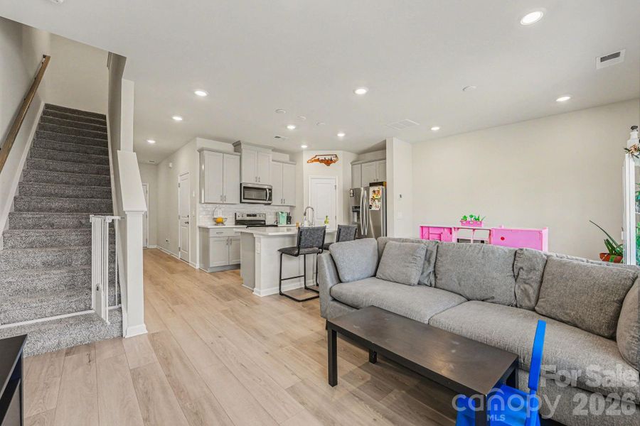 Furnished interior view inside a new home in , Kannapolis (Image 17).