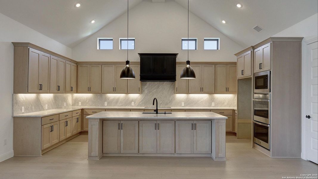 Furnished interior view inside a new home in Megan's Landing 1/2 Acre, Castroville (Image 11). Furnished interior view inside a new home in Megan's Landing 1/2 Acre, Castroville (Image 11).