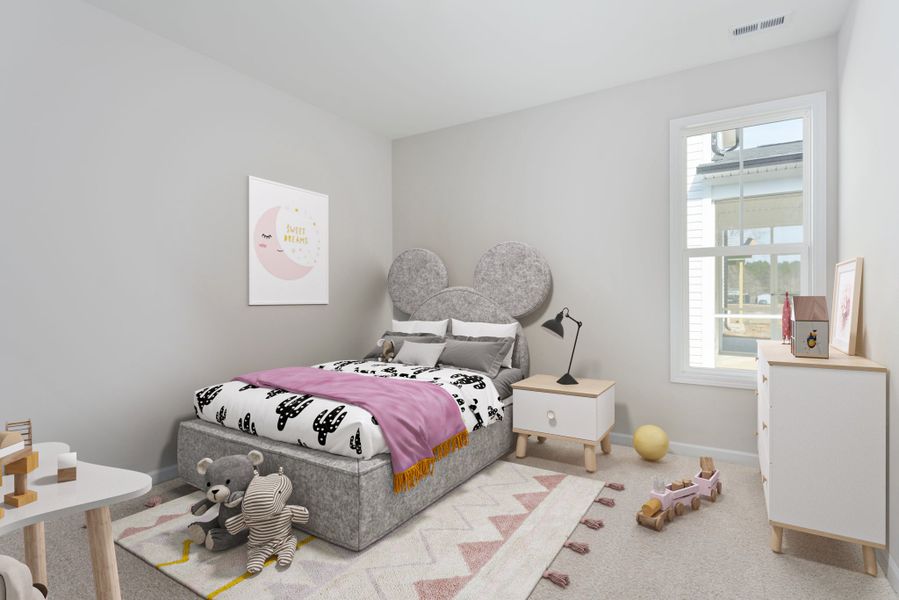 Representative furnished interior of a home built from the Palm by Stevens Fine Homes in River Hills, Shallotte (Image 13).