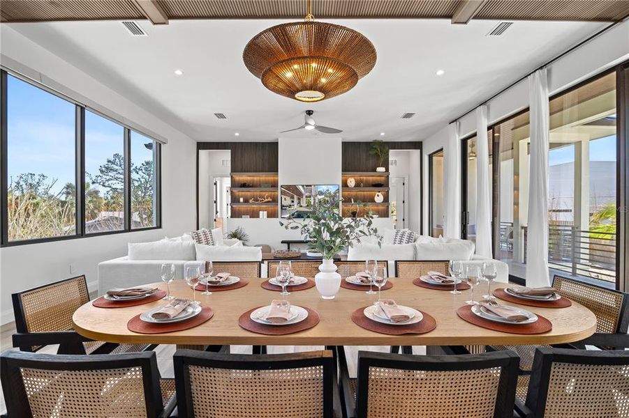 Furnished interior view inside a new home in , Sarasota (Image 9).